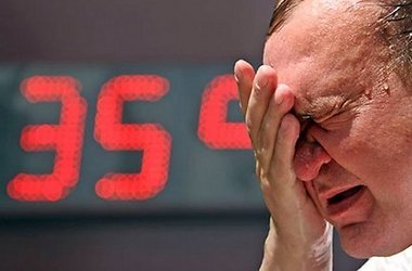 Шанхай погибает от жары