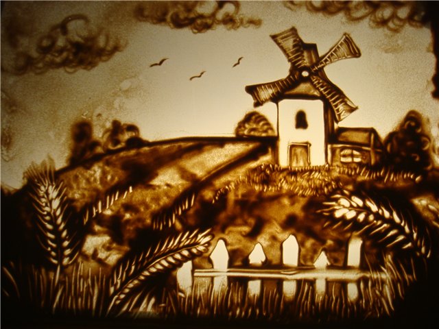 Грандиозное шоу Sand Art в Гамбурге