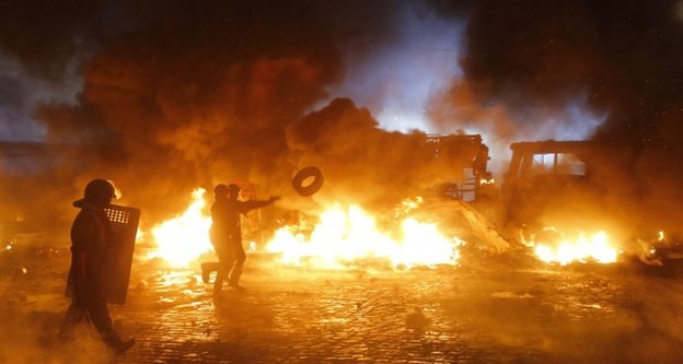 В Киеве началась гражданская война