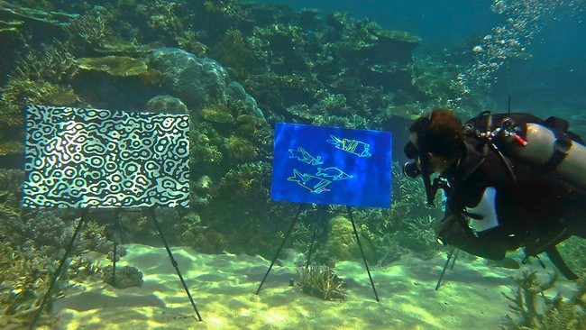 В Австралии открылась первая подводная галерея 